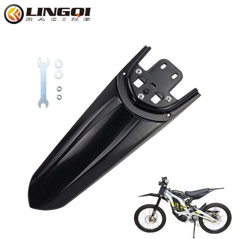 LINGQI RACING Motorcycle Mudguard Wheel Splash Guard Rear Fender For Light Bee LightBee Eride Pro SS 3.0 Electric Bike Modified