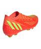 Adidas Predator Soccer Cleats for Dirt and Artificial Solar Solar Black Size Cm Edge.3 HG/AG Men's Turf, Red/Team Green/Core (GW0957), 28.0