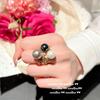 Mermaid Princess, Meteor Pearl Jewel Ring, Tahiti, Lady Black Pearl, Gypsy Zircon Earrings