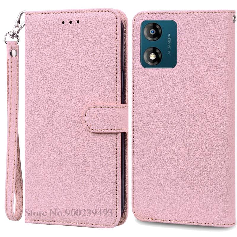 E13 Case For Motorola Moto E13 Case Leather Wallet Flip Cover For Moto E13 Phone Case For Motorola Moto E13 Capa Case Fundas