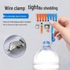 Quick Wire Connector Terminal Block with Test Hole - Junction Box, 2 Inputs, 4/6/8/12 Outputs Terminal Strip