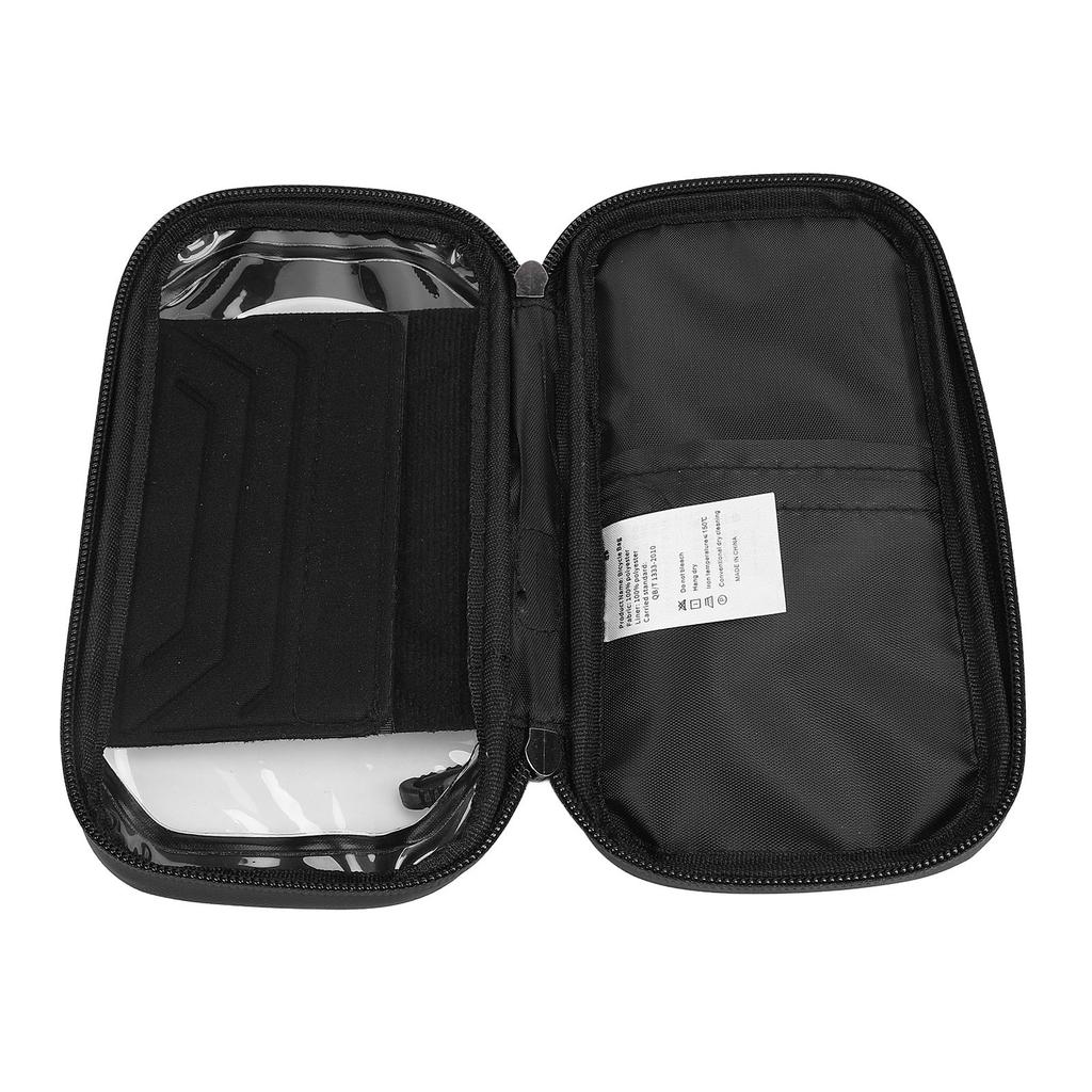 Electric Bike Phone Mount Bag Water Resistant Bike Phone Holder Sensitive Touch Screen Cycling Pouch with Front Sun