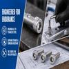 4PCS Stainless Steel Socket Cap Screw Fine Pitch 1.25mm Machine Fastener  For Automotive Industry