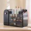 Countertop Cosmetic Organizers Skin Care Storage,Easy to Store Lipsticks Makeup Organizers for Vanity with Brush Holder