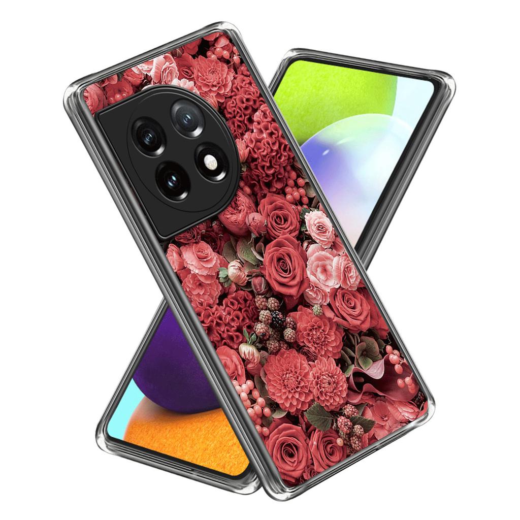 For OnePlus Ace 3 5G/12R 5G Case Slim Pattern Printed TPU Phone Cover
