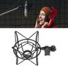 Microphone Shock Mount Zinc Alloy Anti Vibration Studio Mic Shockmount Stand Secure Support for Recording Station Studio