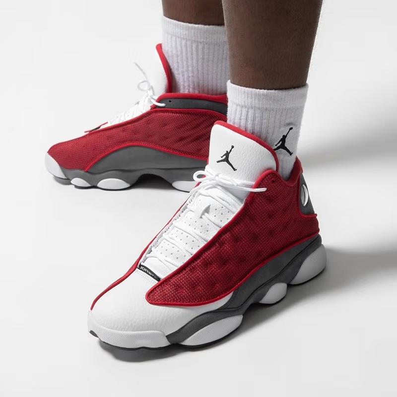 Jordan 13 Retro Gym Red Flint Grey GS 884129-600