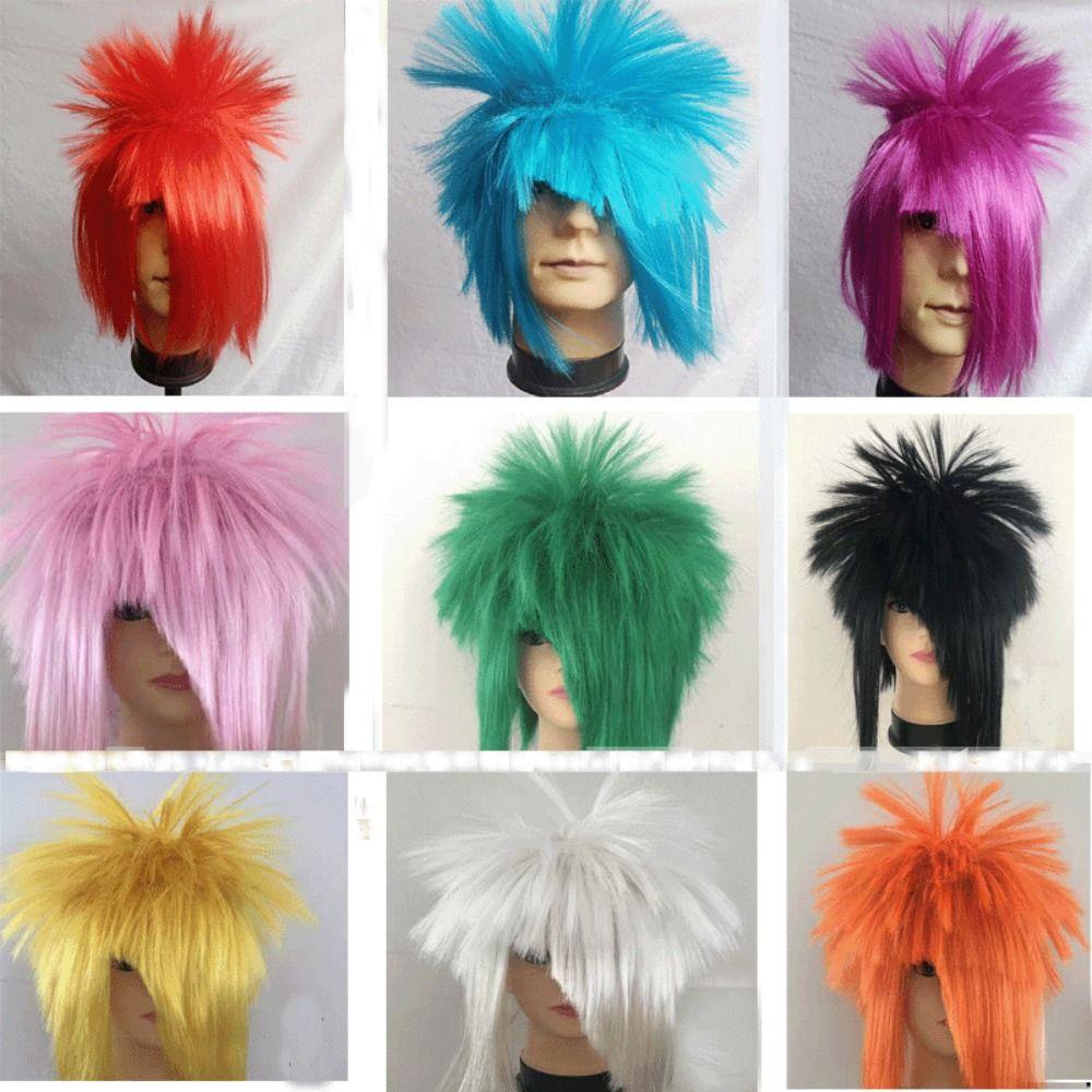 Indigenous Halloween Cosplay Wig Funny Fans Wig Makeup Party Clown Wig  Birthday Party