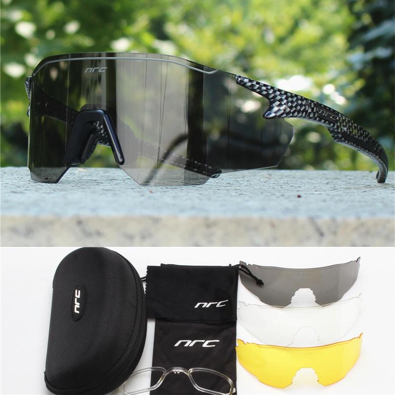 NRC Ultralight Rimless Photochromic Cycling & Outdoor Sports Glasses