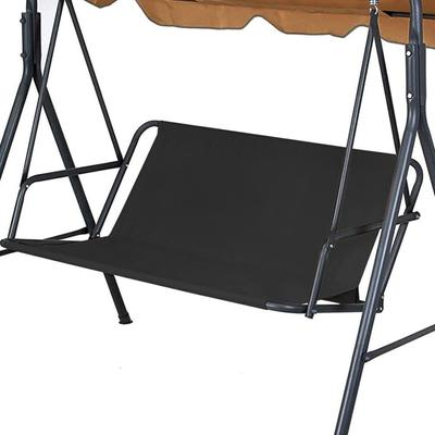 Zapasowy pokrowiec na siedzisko huśtawki, 600D Oxford Cloth Wodoodporny 2/3-osobowy wymienny pokrowiec na siedzisko huśtawki ogrodowej na werandę