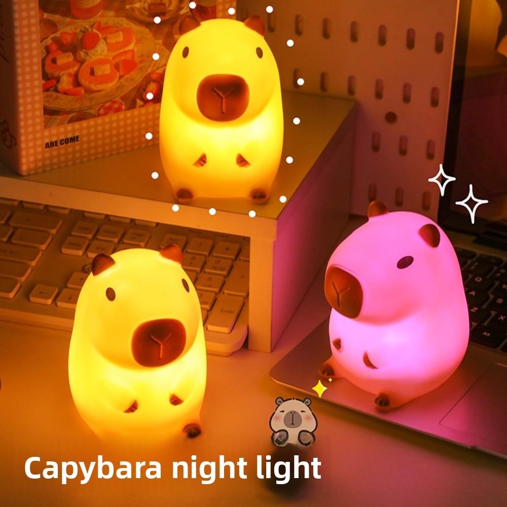 Adorkable Silicone LED Lamp Timing Function Animal Lamp Touch Sensor Nightlight  Bedside Table