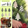 New Christmas Hanging Pvc Soft  Christmas Tree Decoration Holiday Scene Prop