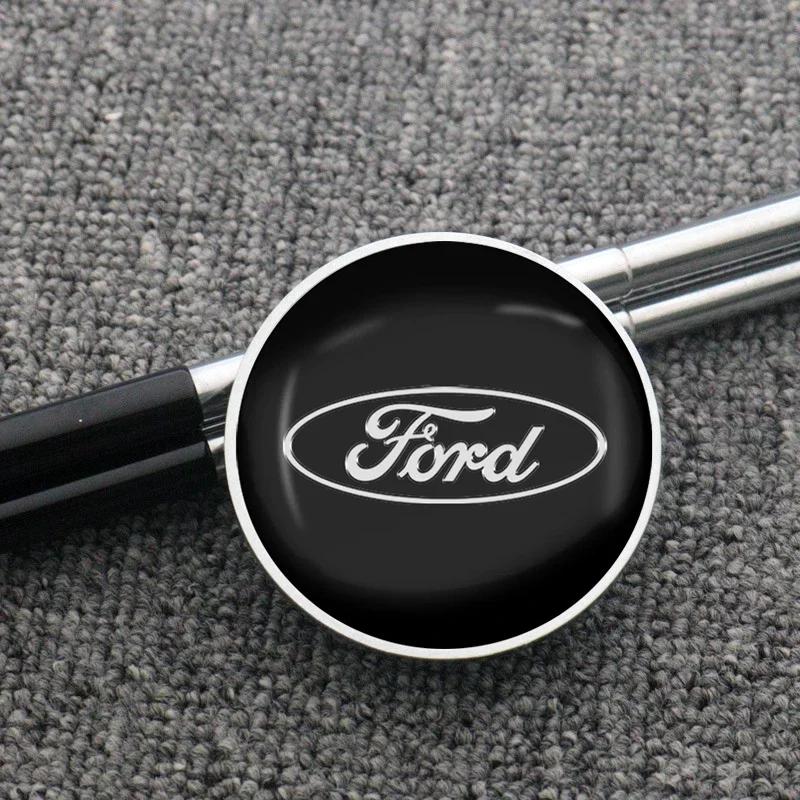 Car Sticker Auto Wheel Center Hub Tyre Vehicles Caps Cover Rim Sticker Badge For Ford Focus Mk2 Mk3 Fiesta Ranger Mondeo S-MAX K