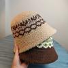 Female Knitting Bucket Hats Harajuku Bucket Hat Fishing Outdoor Panama Hip Hop Cap Men's  for Fisherman Caps Women