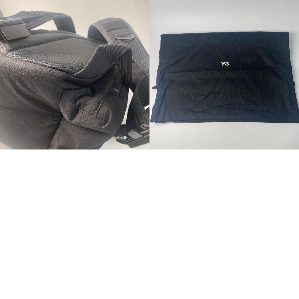 Used Y-3Backpack · Daypack black/white polyester mens
