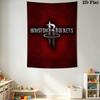 Houston Rockets Logo Artwork Threepiece Set 1 Duvet Cover 2 Pillowcase Without Core Duvet Cover And Pillowcase Bedding Set