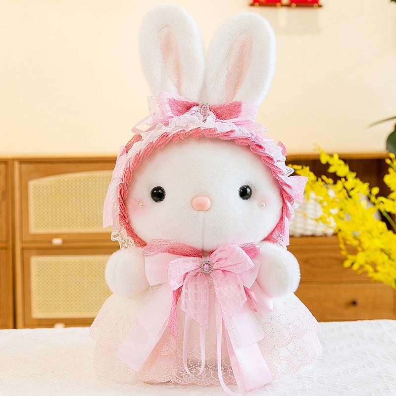 New Cute Doll Doll Lisa Rabbit Doll Plush Toy Rabbit Rag Doll Lolita Gift Women