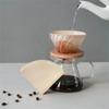 40/100 PCS V-shaped Coffee Filter Paper Coffee Cup Filter Paper 1-4 Pieces of Hand Brewed Coffee Pot Filter Paper Coffee Pot