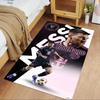 Messi Personalized Name Area Rug Design for Outdoor Decorate Room Hallway Entryway Antislip Carpet Anime Office Decor Gift for Festivals