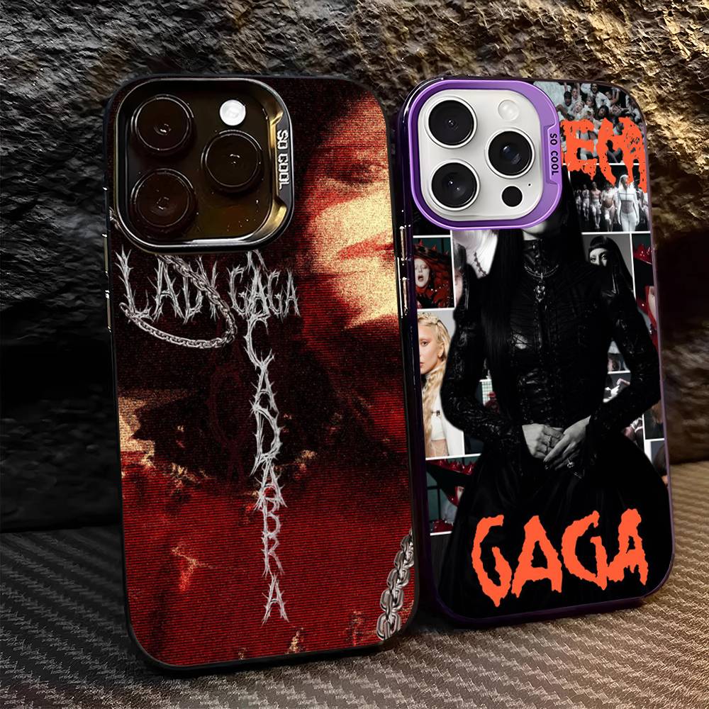 Lady Gaga Ablums Phone Case For IPhone 17 16 Plus Pro Max 15 14 13 12 11 Matte Colorful Covers