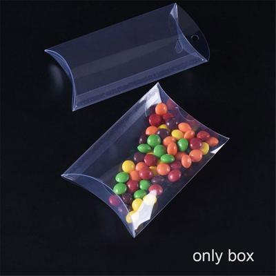 50pcs/set Cute Present Pocket Plastic Cookie Pouch Gift Bag Pillow Shape Candy Boxes