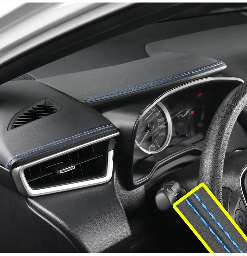 PU-Leder gewebte Auto-Dekorstreifen für Autotür-Armaturenbrett-Aufkleber, Auto-Innenraum-DIY-Streifen