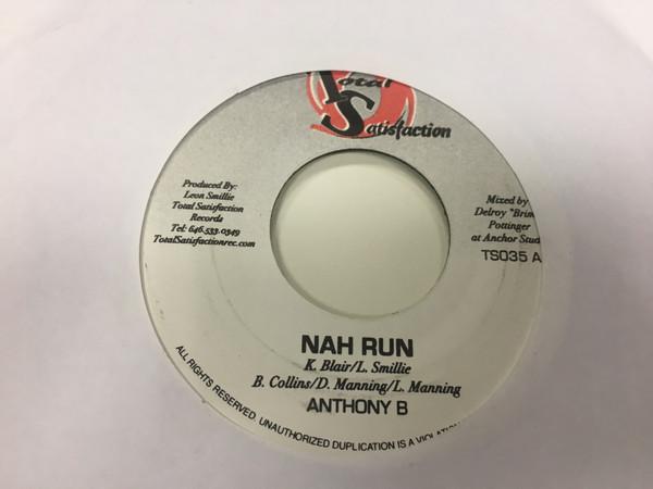 

7inch Record ANTHONY B - Nah Run TS035 Total Satisfact Jamaica Reggae, Ska & Dub Used
