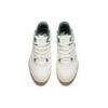 ANTA Men's Jiewan Retro Low Top Platform Casual Skate Shoes Off White Dark Green Gum Bottom 912348003-1