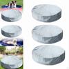 Round Pool Cover Canopy, Oxford Cloth Dustproof Waterproof Sandbox Protection