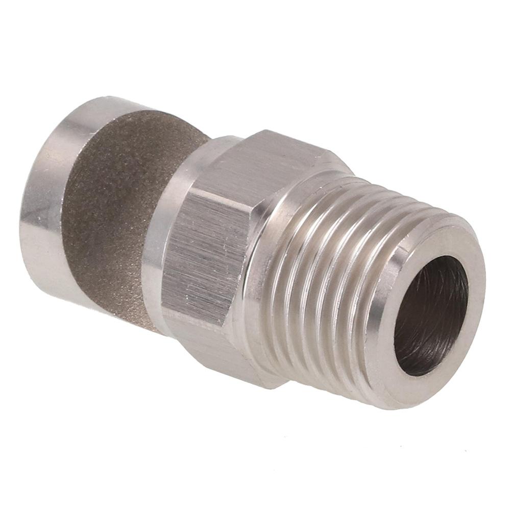 Adjustable Spray Angle Boomless Nozzle Stainless Steel Wide Spray Angle