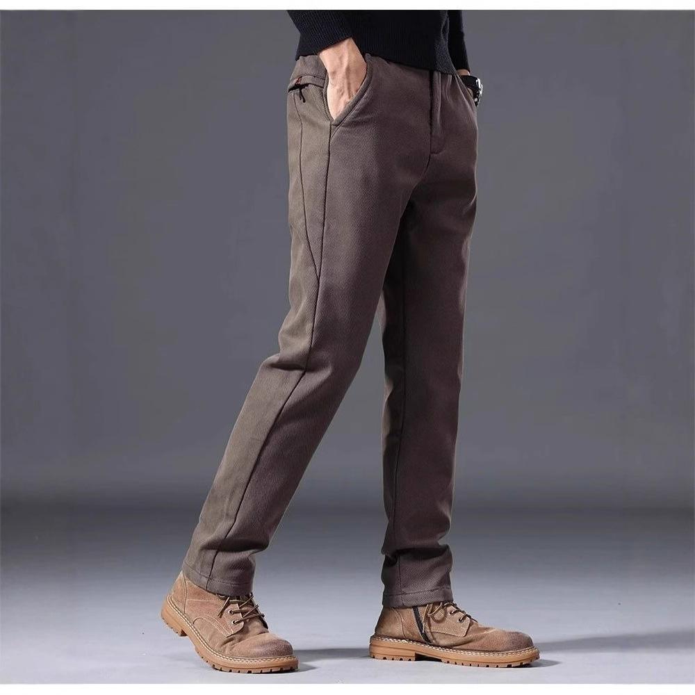 Casual pants men's autumn straight business pants light men's casual pants office home men's pants