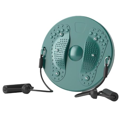 Home Workout Twist Disk Magnetic Waist Wriggling Plate Slimming Legs Fitness Health Thin Waist Exerciser Twist Board With Bands