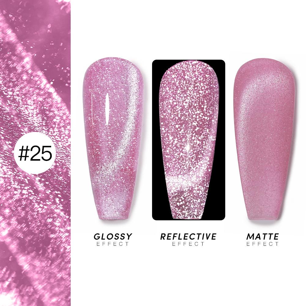 2024 Trendy 36-Color Cat Eye Nail Gel Set - Sparkly UV Gel for Salon Use