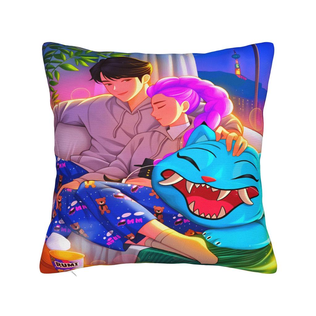 Kissenbezug Kpop-inspiriert Modischer Kissenbezug für Sofa Heimdekoration Kissenbezüge
