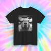 UFO Capybara T-Shirt | Funny Alien Animal Graphic Tee | Space Humor Shirt