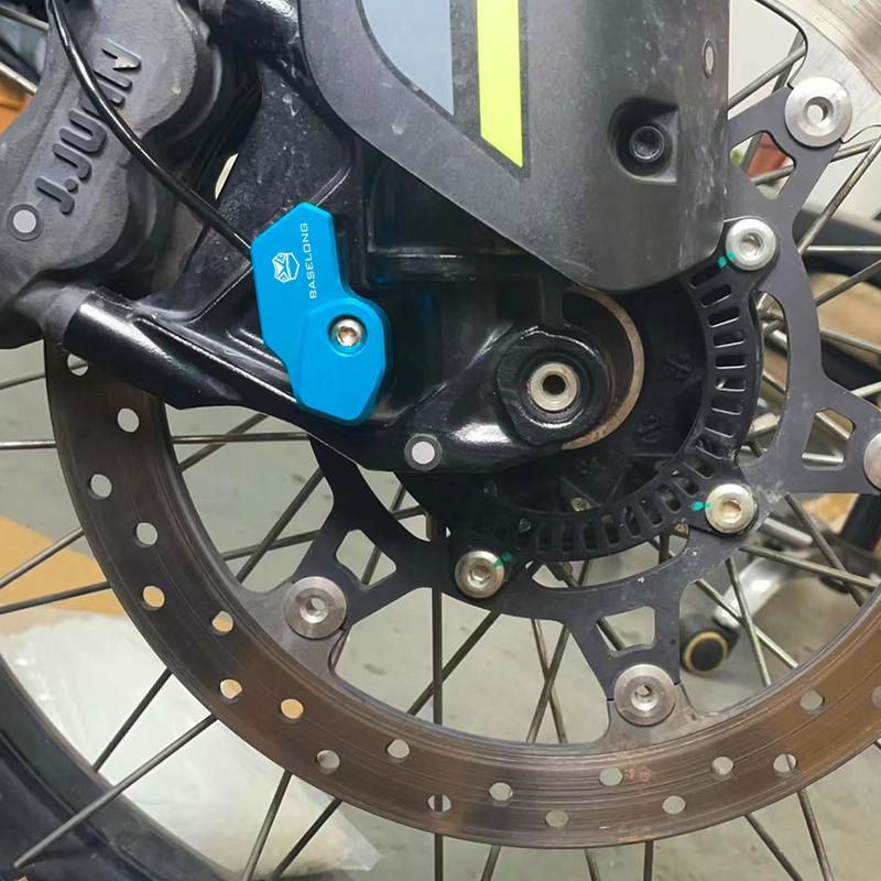 FOR CFMOTO CF MOTO 450MT 450 MT 450 IBEX 450 MT450 2024 2025 2026 Motorcycle Front Fork Shoes Cover ABS Sensor Guard Protector