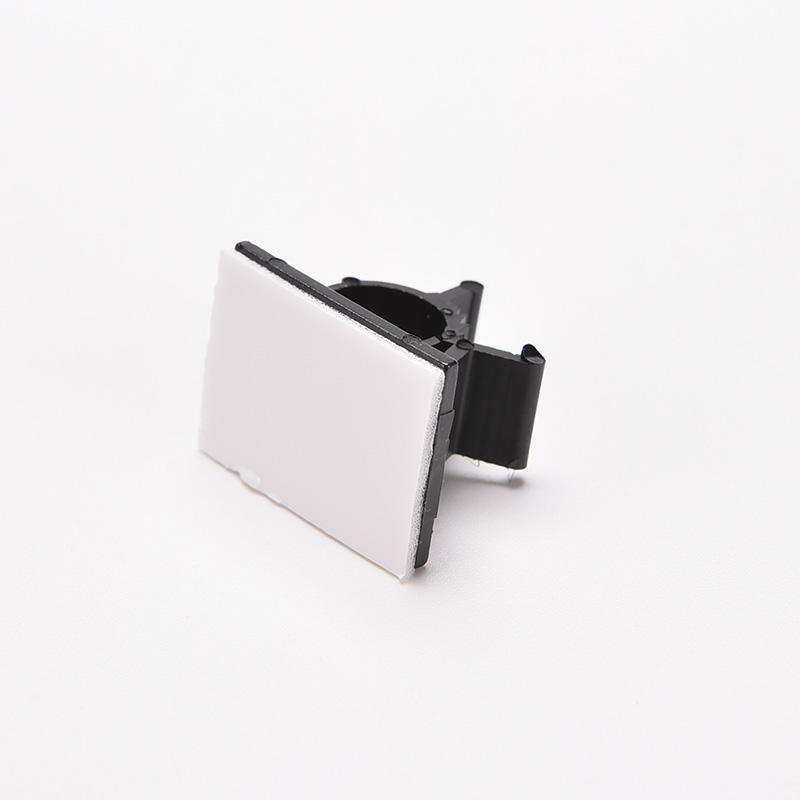 Černé 10 ks s adhezivním nylonovým drátem Nastavitelné kabelové spony Svorky