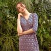 Lipbbam Creora Romona 3 4 Sleeve Long Wrap Dress Ldm10di01