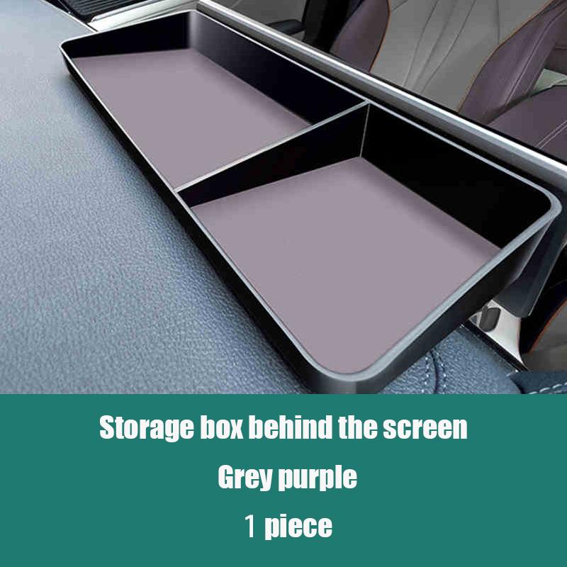 For BYD Sealion 6 Seal U Song Plus DM-i EV 2024 Storage Box Behind Navigation Screen On the Dashboard Interior Modification