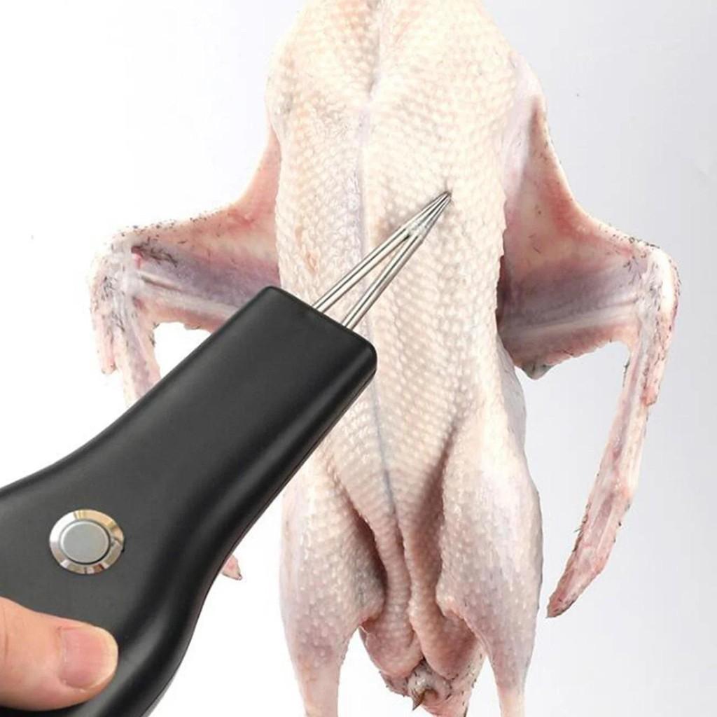 Fully Automatic Handheld Chicken Hair Puller Household Poultry Hair Removal Machine New Rechargeable Electric Hair Puller