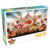 Daewon&Book Cookie Run Kingdom Floating Castle Jigsaw Puzzle, 150 Pieces, Mixed Colors Jigsaw Puzzle, Childrens Games, Korean Educational Toys