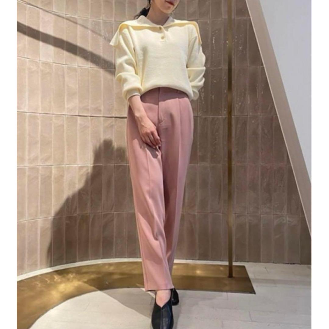 Sale [New and unused] LILY BROWN High Waist Tuck Pants Pink