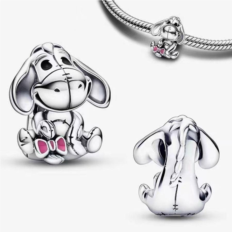 100% Kupfer Dumbo Heißluftballon Charm Perlen Geeignet für Pandora Original Armband DIY Schmuckherstellung