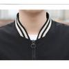 Men's Youth Student Jacket Men's Stand Collar Casual Coat Spring and Autumn Thin Baseball Jacket