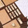 Marspark 31 Pieces Vintage Wooden Rubber Stamps Flower Plant Decorative Cute Wood Mounted Stamps Set for DIY Craft, Scrapbook, Journaling and Letters