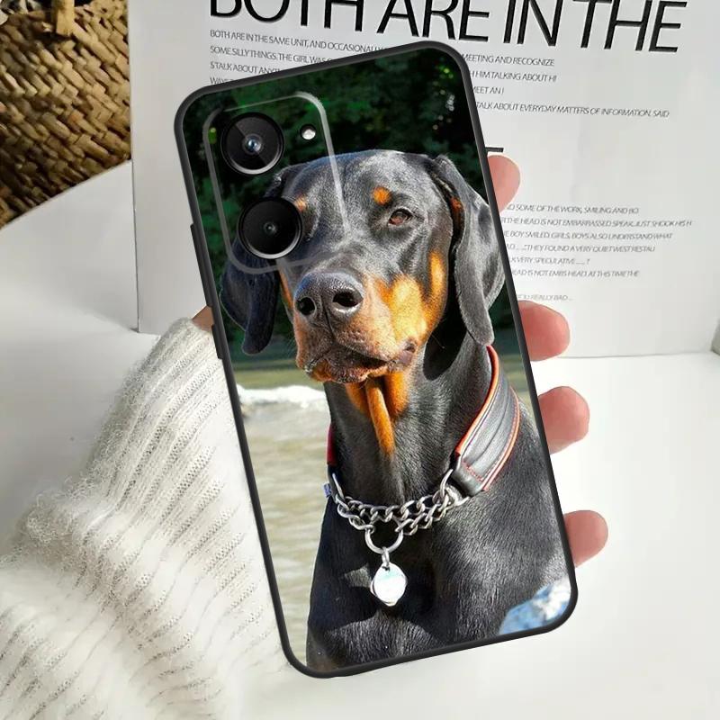 

Dachshund Doberman Dog For Realme 15 10 11 12 13 14 Pro Plus C65 C67 C63 C61 C55 C51 C53 C35 C75 GT6 GT7 Pro Case Realme GT7 Pro