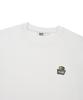 WACKY WILLY Double Kiki Wappen Short Sleeve T-Shirt White