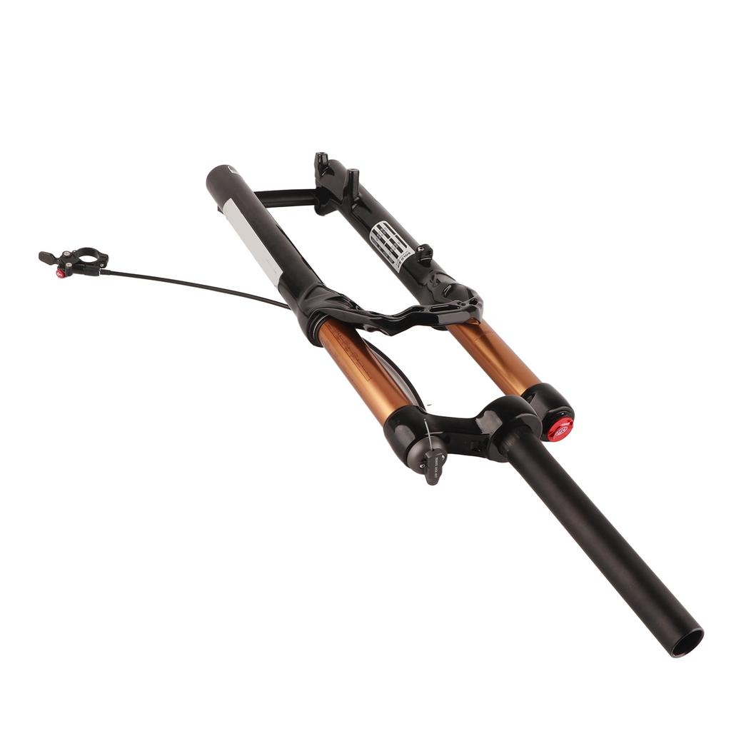 24 palcová horská přední vidlice s tlumičem, rychloupínák, drátkové ovládání, odpružená vidlice na kolo