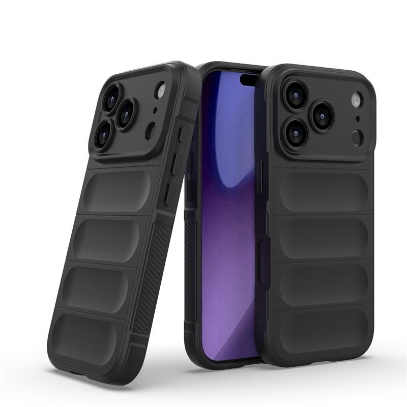 Shockproof Phone Case For iPhone 17 Pro Case Anti-Slip Soft TPU Silicone Back Cover For iPhone 17 Pro Case For iPhone 17 Pro Max