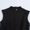 Kaslead New Women clothes Western Style Fashion Sleeveless Crepe Mini Dress 2242620